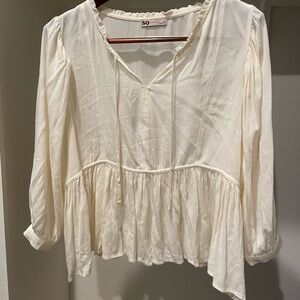 SO Women's Ivory Blouse